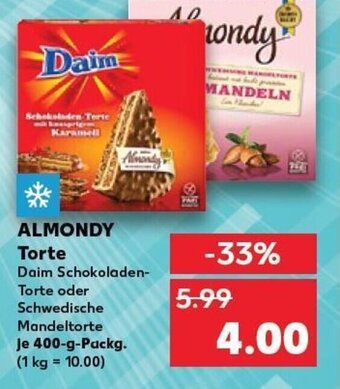 ALMONDY Torte
