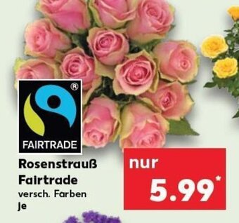 Rosenstrauß Fairtrade versch. Farben je