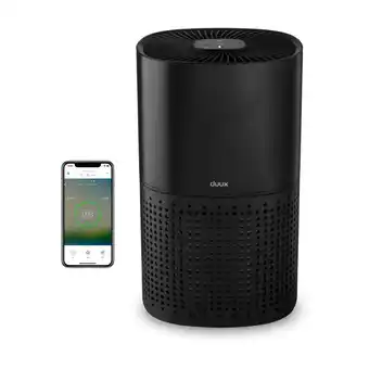 Duux bright smart luftrenser sort