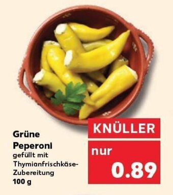 Kaufland Grüne Peperoni tilbud