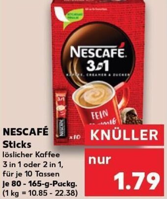 Kaufland NESCAFÉ Sticks tilbud
