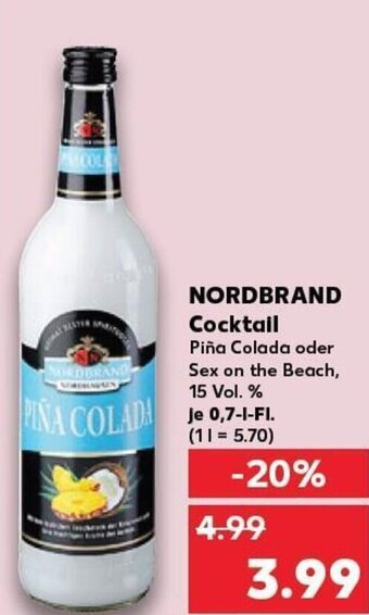 Kaufland NORDBRAND Cocktail tilbud