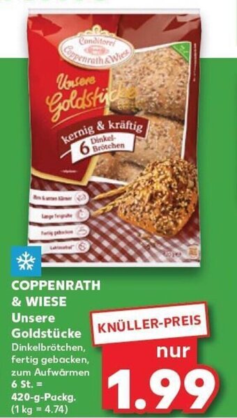 Kaufland COPPENRATH & WIESE Unsere Goldstücke tilbud