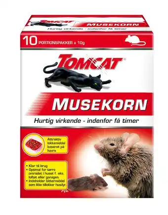 jem & fix Musekorn 10 x 10 gram tilbud