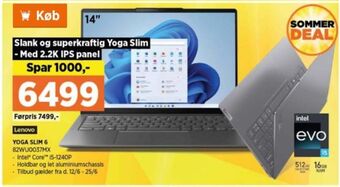 Power Lenovo bærbar pc tilbud