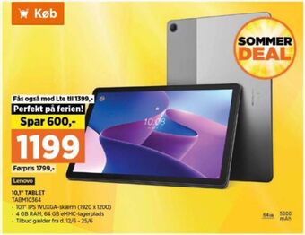 Power Lenovo tablet tilbud