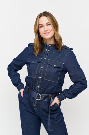 Créton crphilana jumpsuit (blue denim 36)