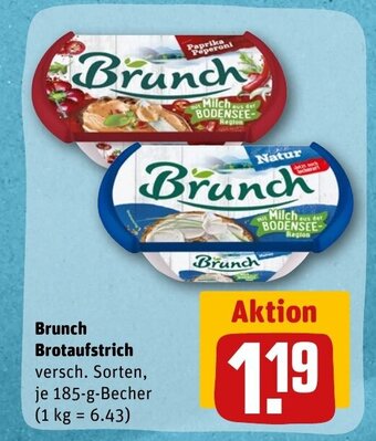 REWE DE Brunch Brotaufstrich tilbud