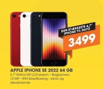 Expert Apple iphone se 2022 64 gb tilbud