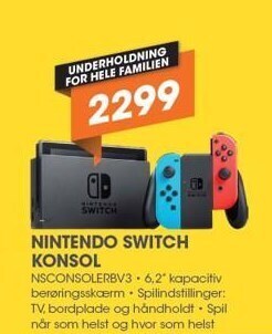 Nintendo switch konsol