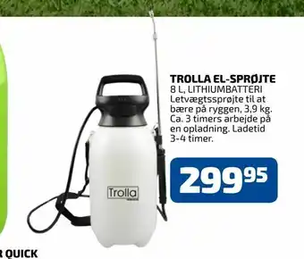 Davidsen Trolla el-sprøjte tilbud