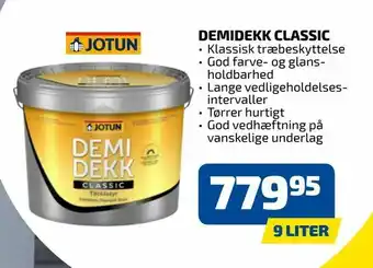Davidsen Demidekk classic tilbud