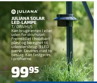 Juliana solar led-lampe