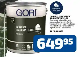 Davidsen Gori 612 dækkende træbeskyttelse tilbud