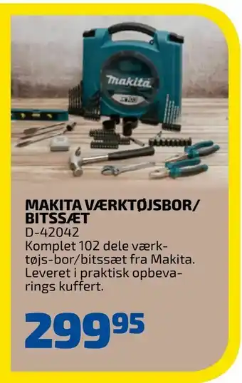 Davidsen Makita værktøjsbor/ bitssæt tilbud