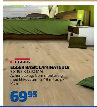 Davidsen Egger basic laminatgulv tilbud