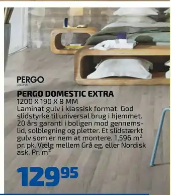 Pergo domestic extra