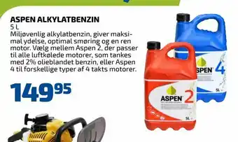 Davidsen Aspen alkylatbenzin tilbud