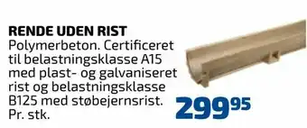 Davidsen Rende uden rist tilbud