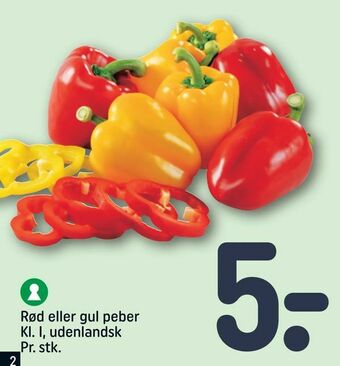 REMA 1000 Rød eller gul peber tilbud