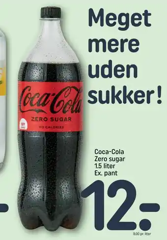 REMA 1000 Coca-Cola Zero sugar tilbud