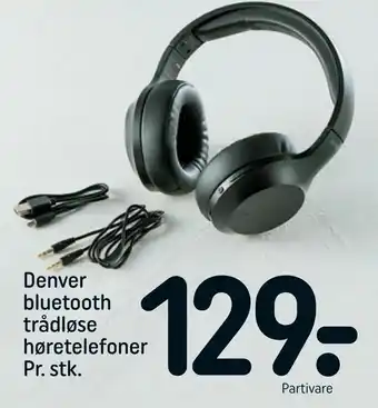 Denver bluetooth trådløse høretelefoner