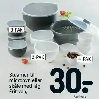 REMA 1000 Steamer til microovn eller skåle med låg tilbud
