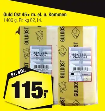 Calle Guld ost skæreost tilbud