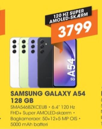 Galaxy a54 mobiltelefon