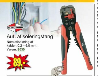 Aut. afisoleringstang