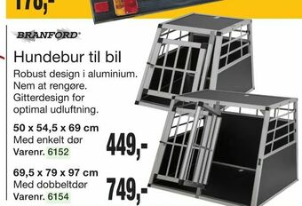 Harald Nyborg Hundebur til bil tilbud