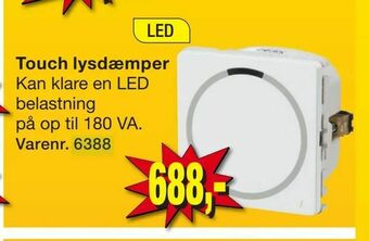 Harald Nyborg FUGA lysdæmper LED tilbud