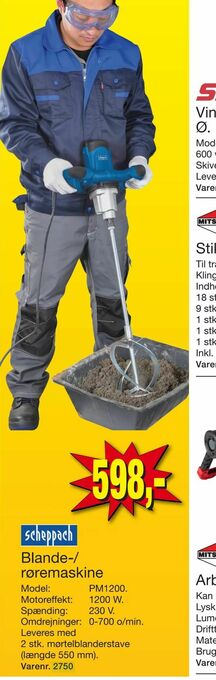 Harald Nyborg Blande-/ røremaskine tilbud