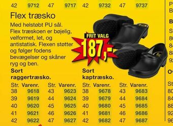 Harald Nyborg Flex træsko tilbud