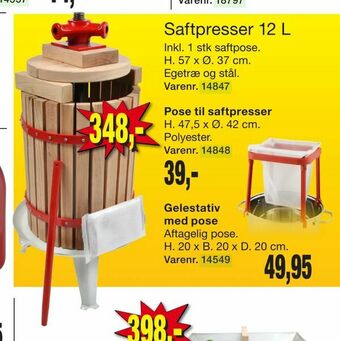 Saftpresser 12 L