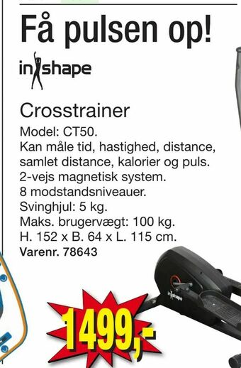 Harald Nyborg Crosstrainer tilbud