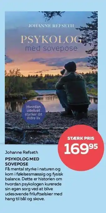 Bog & idé Johanne refseth psykolog med sovepose tilbud