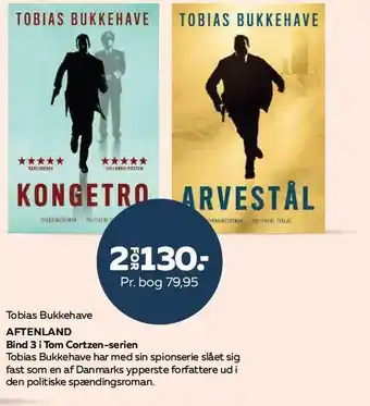 Bog & idé Tobias bukkehave aftenland bind 3 i tom cortzen-serien tilbud