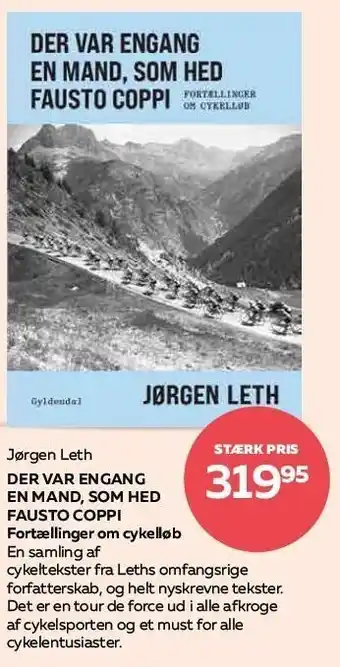 Bog & idé Jørgen leth der var engang en mand, som hed fausto coppi tilbud
