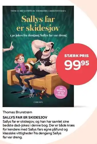 Bog & idé Thomas bruntstrøm sallys far er skidesjov tilbud