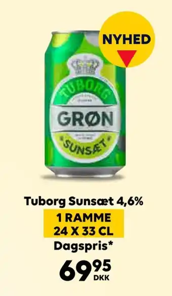 BorderShop Tuborg sunsæt 4,6% tilbud