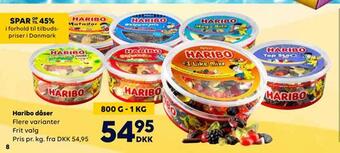 BorderShop Haribo dåser tilbud
