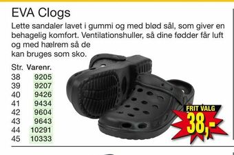 Harald Nyborg EVA Clogs tilbud