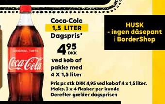 BorderShop Coca-cola tilbud
