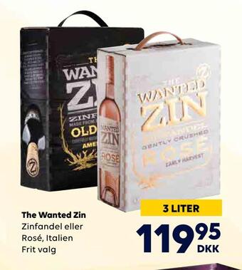 BorderShop The wanted zin tilbud