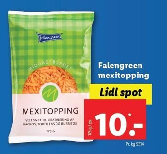 Lidl Falengreen mexitopping tilbud