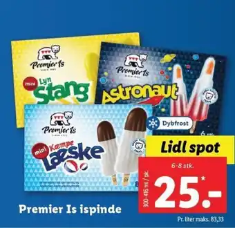 Lidl Premier Is ispinde tilbud