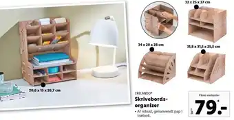 Lidl CRELANDOⓇ Skrivebords- organizer tilbud