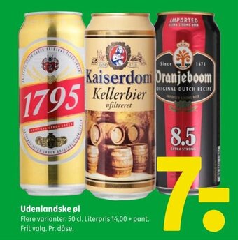 Coop 365 Udenlandske øl tilbud