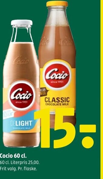 Coop 365 Cocio 60 cl. tilbud